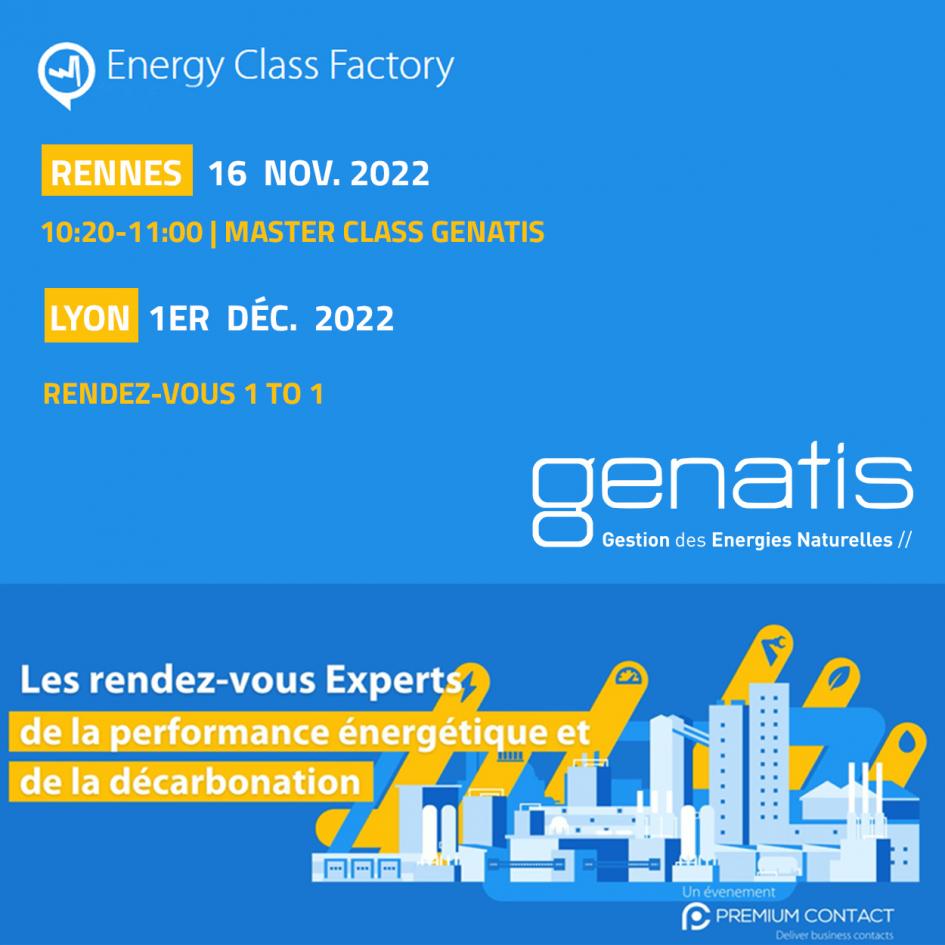 Participation Bluetek Genatis Energy Class Factory 2022