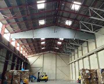 Ecran de cantonnement chantier Smurfit Cenon Gironde