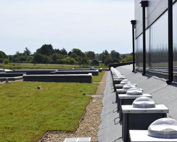 Référence conduits de lumière Lightube sur l'Eco Cfa de Chasseneuil sur Bonnieure