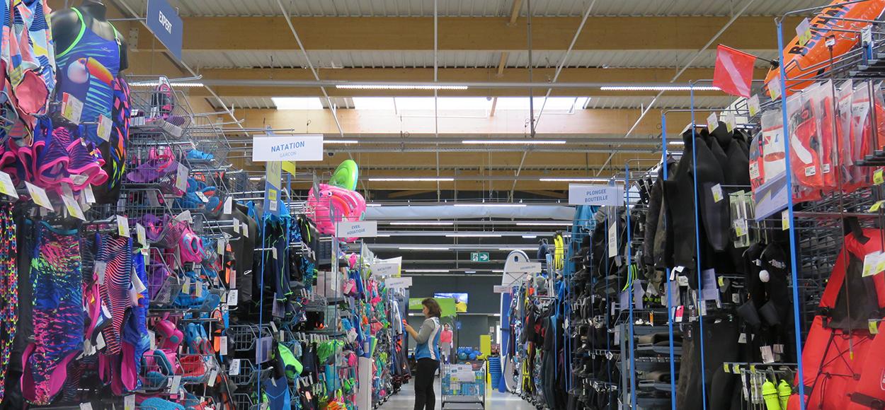 Magasin Decathlon La Valentine Marseille produits Adexsi Bluetek