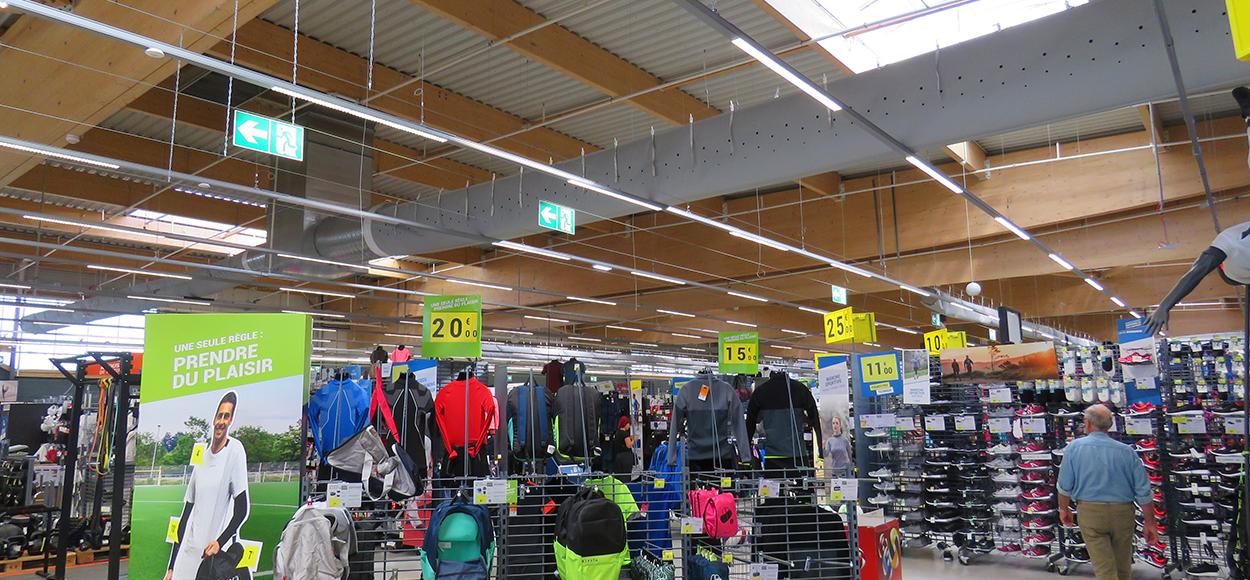 Magasin Decathlon La Valentine Marseille produits Adexsi Bluetek