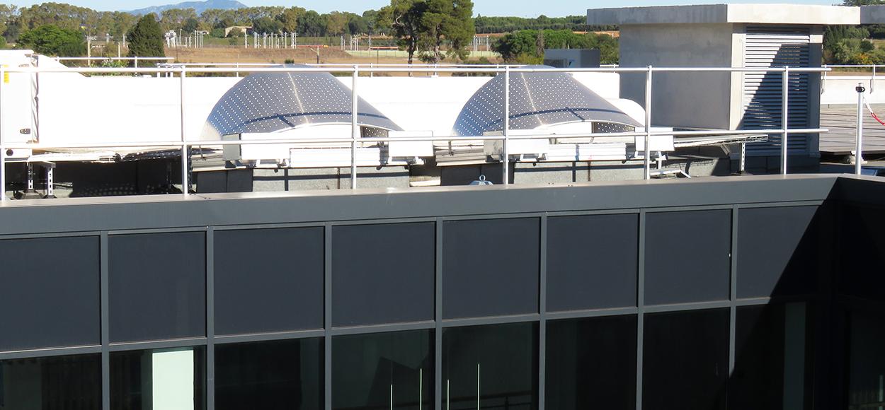 Lanterneaux Bluetek toiture Septeo Montpellier