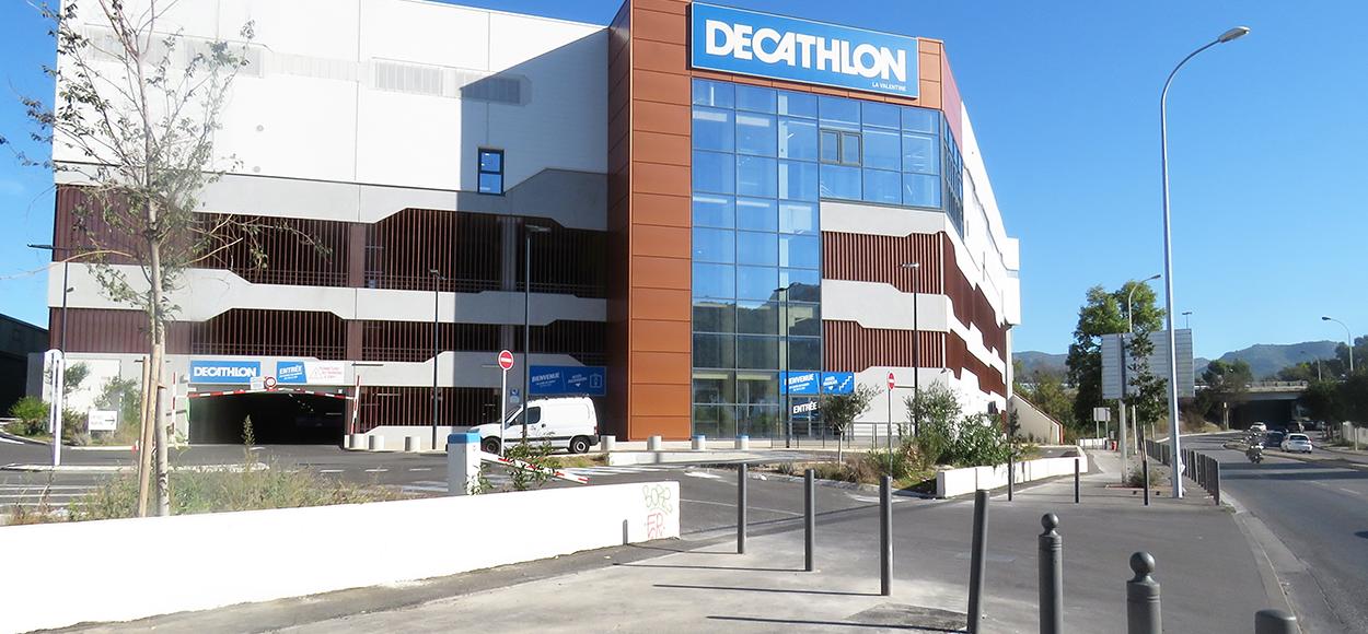 Produits Adexsi Bluetek réalisation Decathlon Marseille