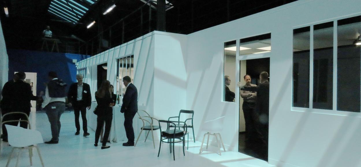 Référence Adexsi Bérangerie 93 Pantin, verrière SageGlass, exutoires de désenfumage Pearl Inside et exutoires de façade Luxlame