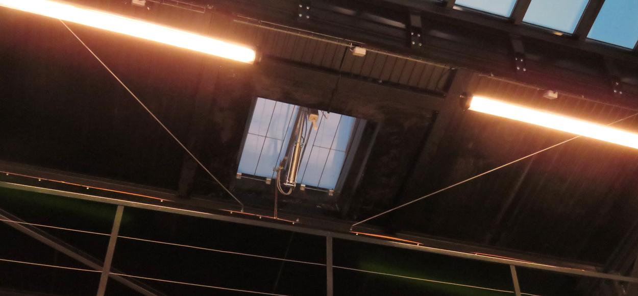 Référence Adexsi Bérangerie 93 Pantin, verrière SageGlass, exutoires de désenfumage Pearl Inside et exutoires de façade Luxlame