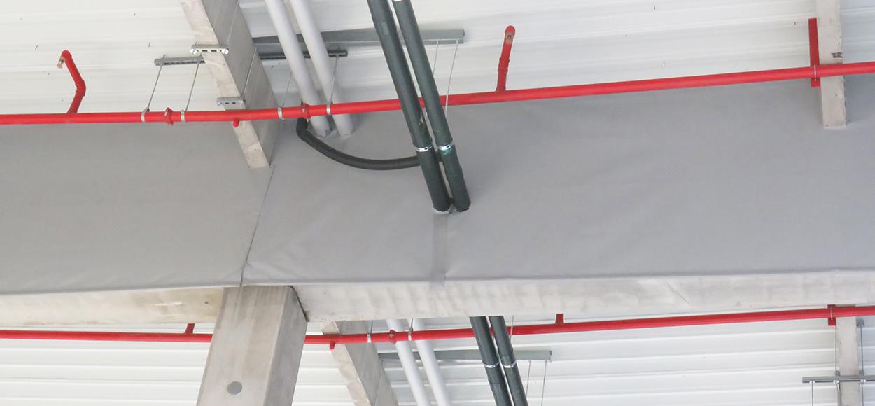 Détail écran cantonnement Smoke Fix Bluetek