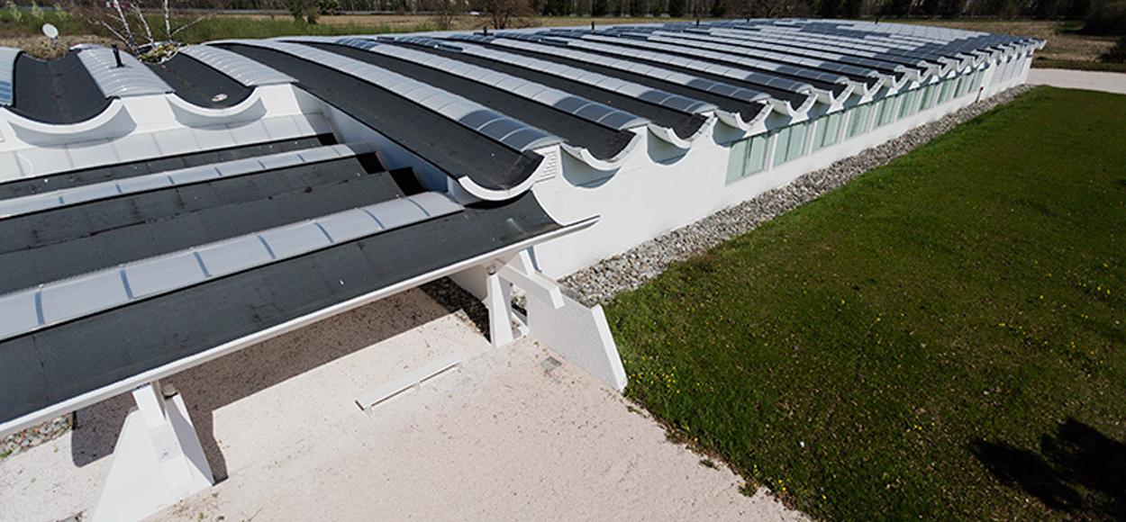 Ateliers Courrèges Pau rénovation voûtes PCA noir et opalescent référence Adexsi marques Bluetek Bluevoûte Bluecoif DV Pneu