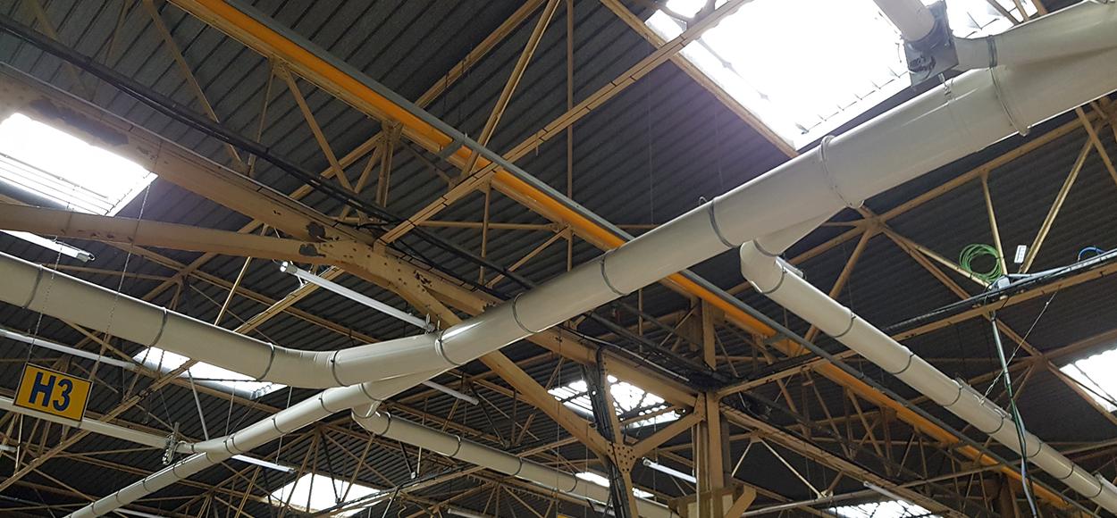 C2F : une rénovation qui associe désenfumage, lumière naturelle, ventilation, pilotage et monitoring
