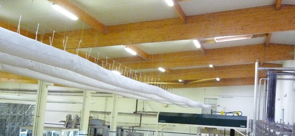 Référence Adexsi lanterneaux isolation marque Bluetek type Promistyl Feu classé M0